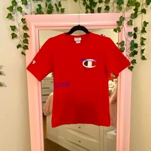 Champion Red Shirt